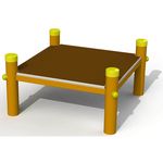 Площадка для собак Copfer РТР 60.B1 Платформа H=30 см