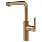 Смеситель кухонный Gessi 60948-726 Warm Bronze Br PVD