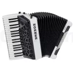 Pian digital Hohner Bravo III 120 silent key WH ACORDEON 120 BASS ALB (16812)