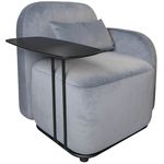 Fotoliu Deco Shelly Gray