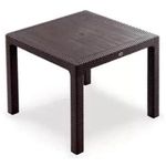 Mobilier pentru grădină Hydro S Masă Rattan, 90x90x75, Maro