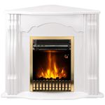 Камин электрический ArtFlame Clasic de colt nut & Gala gold