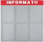 Офисная доска miscellaneous RX27575 Stand informativ Informatie A4, 6 buzunare