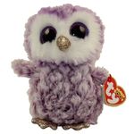 Jucărie de pluș TY TY36325 MOONLIGHT purple owl 15 cm