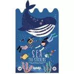 Набор для творчества Londji AC010 Activities - Stickers Sea