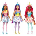 Păpușă Barbie HGR18 Dreamtopia Unicorn (în asortiment)
