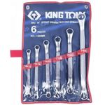Ключ гаечный King Tony 1606MR ключи накидных 45 град 10-26мм 6 пр.