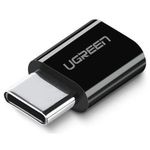 Adaptor IT Ugreen 30391 / USB-C to Micro USB Adapter, Black