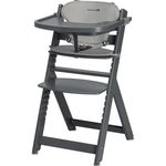 Scaun de masă Bebe Confort 2771440210 TIMBA cu perna confort Grey Mist