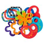 Игрушка-прорезыватель Bright Starts 81506 Set 12 Inele Oball Linky Loops