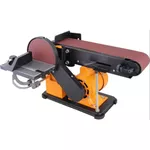 Стационарный инструмент Hoteche P805402 Шлифовальный станок круг 150mm + лент 100х914mm
