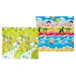 Covoraș de joacă 4Play Girl at sea/Animals 180x200x1.5cm