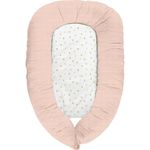 Cocon pentru bebelusi Kikka Boo 31106010090 Babynest 3 in 1 cu memorie Hearts