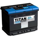 Автомобильный аккумулятор Titan EUROSILVER 56.1 A/h L+ 13