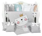 Детское постельное белье PernaMea Set lenjerie 8 piese Premium Zoo (PM.105896/5)