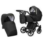 Сărucior pentru copii Angelina Carucior 2in1 Enigma Premium Black EP-21