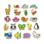 Jucărie educativă Viga 58923 Magnetic Animals (20pcs)