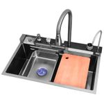 Chiuvetă bucătărie cu bateria iSink p31 Anthracite (1305891)