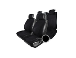 Cuvertura ALCANTARA black 4pcs