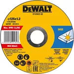 Аксессуар для пилы DeWalt DT43922-QZ Режущий диск из нержавеющей стали 125x1,2x22,23 мм 10 шт. в упаковке