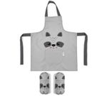 Набор для творчества Albero Mio Фартук водонепр + рукава Raccoon 60x50cm