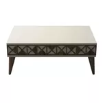 Măsuţă cafea Trendy Linie, Crema 90x34x60cm