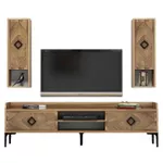 Тумба напольная для TV Trendy Samba, Nuc 180x52x35cm