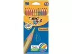 Набор карандашей цветных 12шт BIC Tropicolors