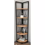 Офисный стеллаж Bofigo Книжный шкаф, 33,5x33,5x159,5 см, Дуб (15-15-02)