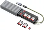 Cititor de carduri Ugreen 55899 CM856 3-Slot SD / microSD Card Reader Case 5Gbps USB-C / USB-A