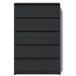 Комод Fabrik Home Havana 5 чёрный ясень