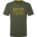 Îmbrăcăminte sport Rab Tricou barbati Syncrino Ridge Tee Olive L (QFG-36-OLV-LRG)