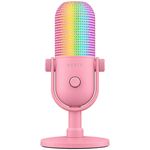 Microfon pentru PC Razer RZ19-05990300-R3M1 Seiren V3 Chroma 32-Bit DSP RGB Quartz Edition