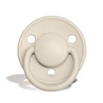 Suzeta din silicon Bibs De Lux (0-36 luni) Ivory