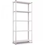 Raft de depozitare Nex Home Raft metalic REK 1700x750x300 mm, 5 rafturi metal, white