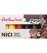 Набор швейных ниток ARIADNA Standard 6 цветов