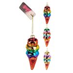 Новогодний декор Promstore 23355 Decoratiune pentru brad din sticla 