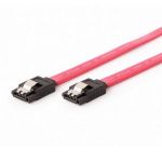 Cable Serial ATA III  10 cm data cable, metal clips, Cablexpert CC-SATAM-DATA-0.1M