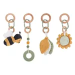 Игрушка-подвеска Premaman PEVH2V-VEC-UNQ Set 4 jucarii de agatat Promenade Bucolique Boy Verde