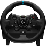 Игровой руль Logitech Driving Force Racing G923, Чёрный