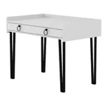 Masă de birou Trendy Burete Alb, 100x81x62cm (GTR000993)