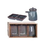 Veselă Excellent Houseware 47402 Набор для Суши керамика: кувшин для соуса, 2е мкости