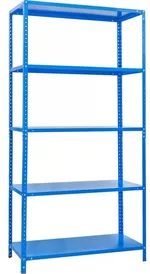 Raft de depozitare УХЛ-МАШ МС-С 1970x1000х400 Стеллаж модульный (5 полок) Синий