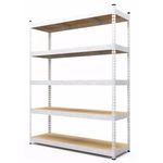 Cтеллаж складской Nex Home Titan 1800x1200x400mm, 4 polițe PAL, galvanizat