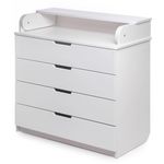 Комод-пеленатор PernaMea HappyBaby Pro 800x1030 (4sert) MDF alb (119470)