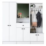 Mobilă pentru antreu Trendy M3-1559, 179x182x37cm (GTR001424)