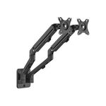 Аксессуар для ПК Gembird MA-WA2-01, Adjustable wall 2 display mounting arm