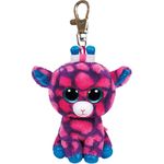 Jucărie de pluș TY TY36639 SKY HIGH pink giraffe 8,5 cm