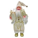 Decor de Crăciun și Anul Nou Promstore 20070 Mos Crăciun, 60cm, Golden Christmas cu cadouri