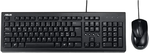 Set Tastatură + Mouse ASUS U2000, Cu fir, Negru